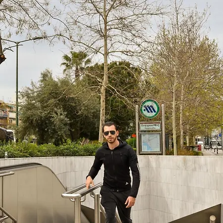 Stylish Next To Acropolis, Metro Stop Fix Apartment